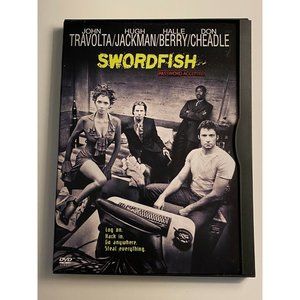 Swordfish (DVD, 2001) John Travolta, Hugh Jackman, Halle Berry